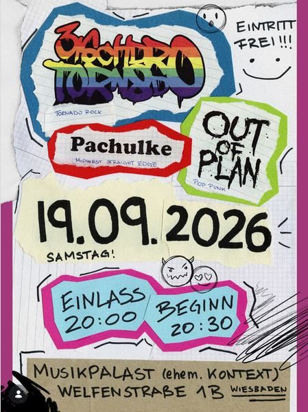 Plakat Schulband-Festival 2026