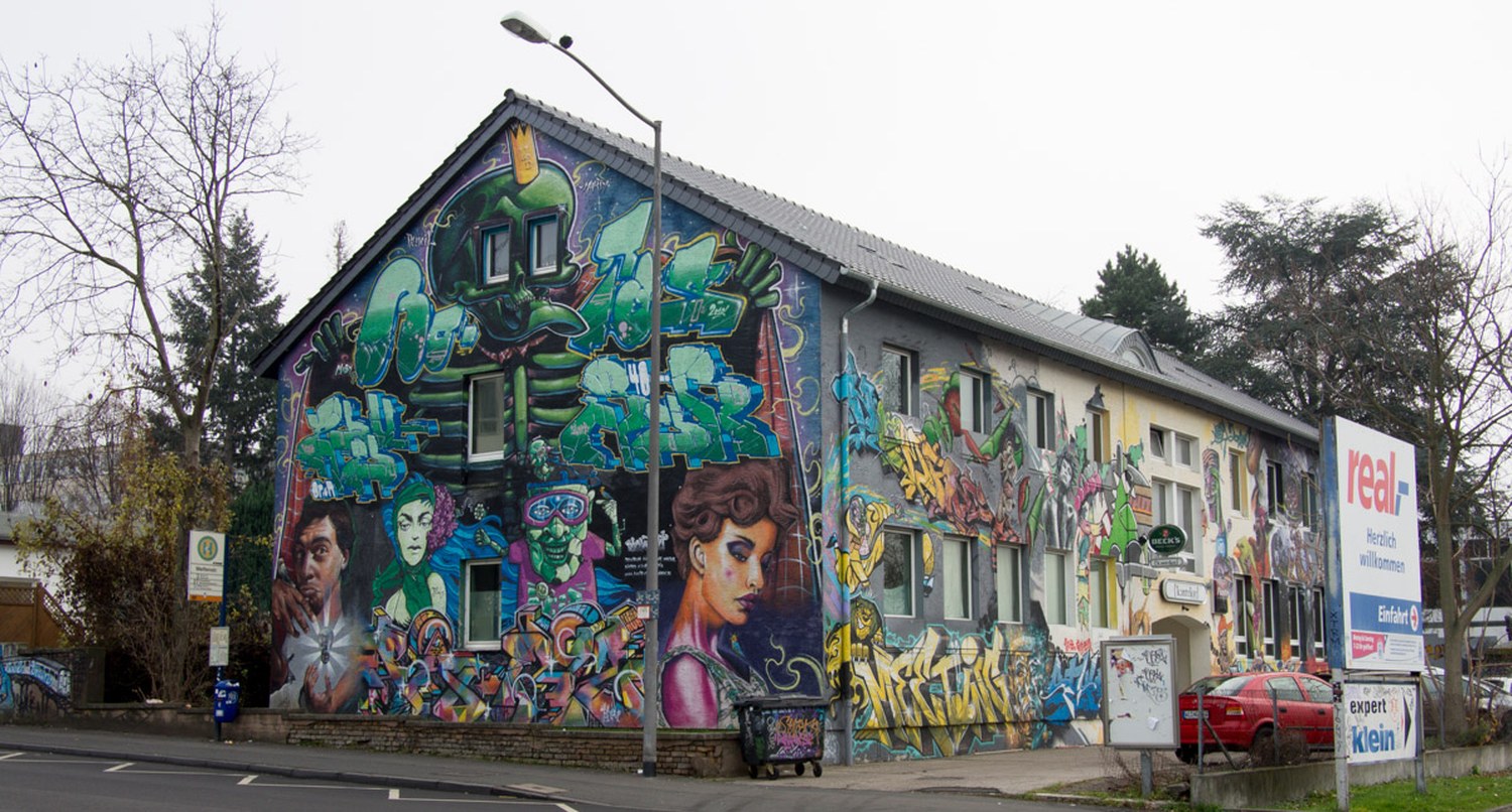 Das Gebäude des Musikpalast Wiesbaden in der Welfenstraße